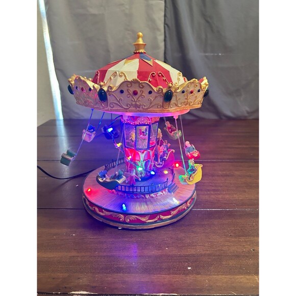 Other - Vintage Home Accents Canterbury Lane Flying Sleigh Ride Christmas Village Piece